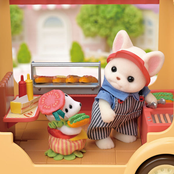 Sylvanian Families Hot Dog Wagon Set