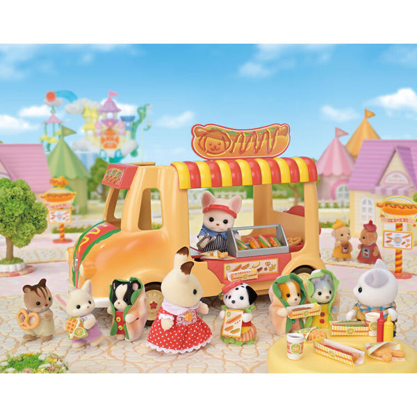 Sylvanian Families Hot Dog Wagon Set