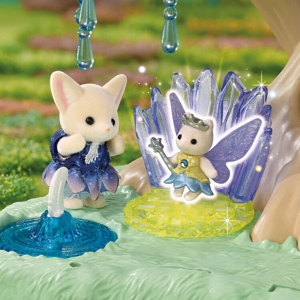 Sylvanian Families Enchanted Fairy Forest & Magical Castle Playset
