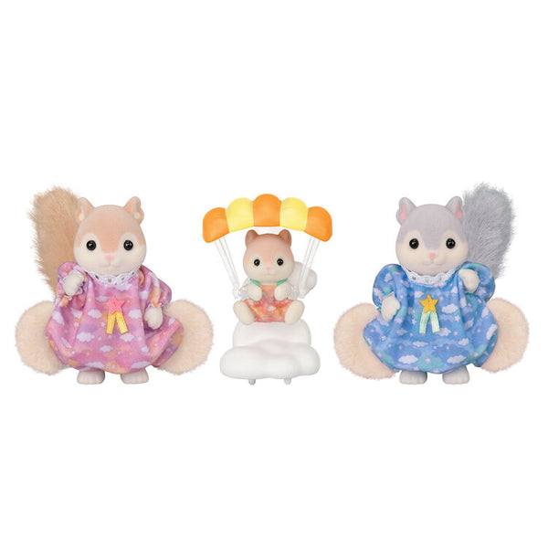 Sylvanian Families Flying Squirrel Family Figure Set