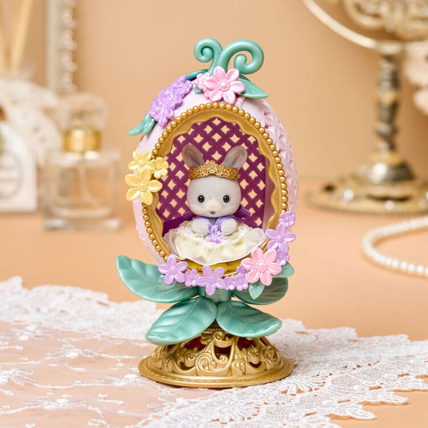 Sylvanian Families Cotton Rabbit Floral Egg Figure Set