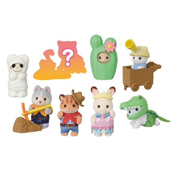 Sylvanian Families Baby Adventure Series Blind Box Figure (16 packs) Pre-order