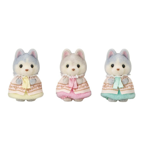 Sylvanian Families Elegant Set Husky Family Figure Set