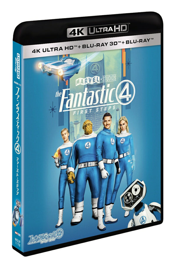 Fantastic Four: First Step 4K UHD + 3D + Blu-ray Set