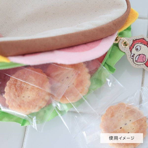 Ponyo on the Cliff Ham Sandwich Pouch