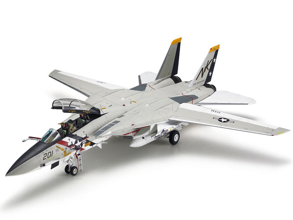 Tamiya 1/48 Scale Detailed Plastic Model Kit Grumman F-14A Tomcat