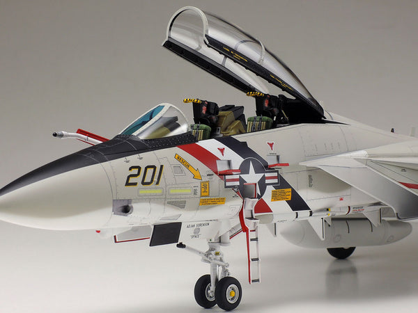 Tamiya 1/48 Scale Detailed Plastic Model Kit Grumman F-14A Tomcat