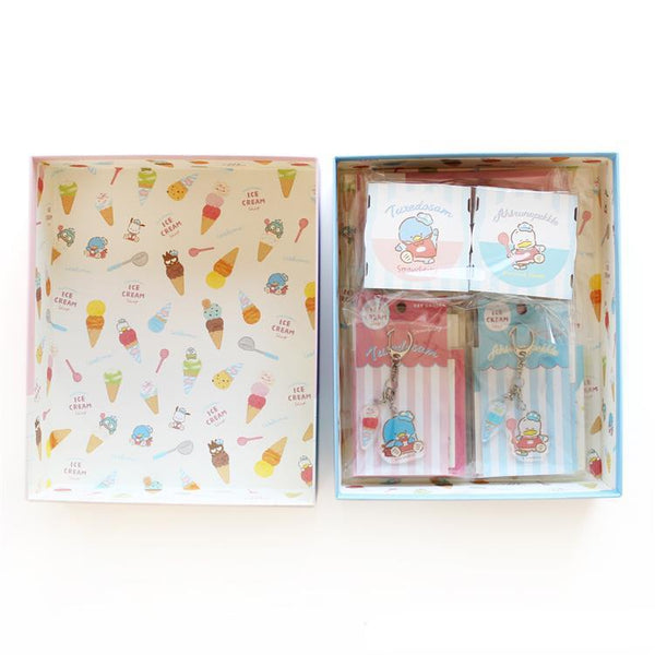 Sanrio Hapidanbui Ice Cream Shop Stationery Tool Box Set