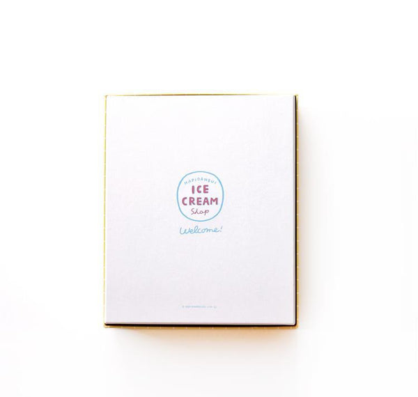 Sanrio Hapidanbui Ice Cream Shop Stationery Tool Box Set