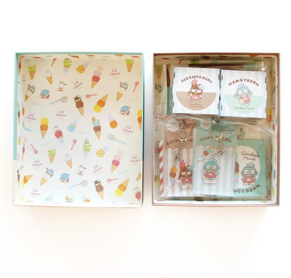 Sanrio Hapidanbui Ice Cream Shop Stationery Tool Box Set