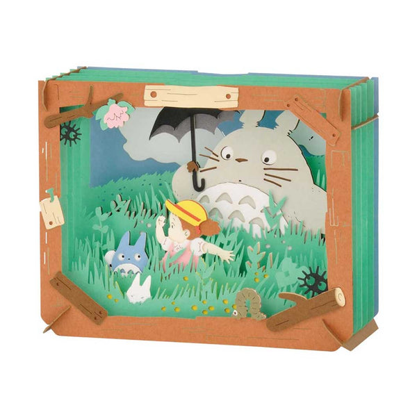 Paper Theater My Neighbor Totoro Meadow Walk Paper Craft Kit