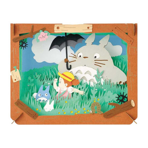 Paper Theater My Neighbor Totoro Meadow Walk Paper Craft Kit