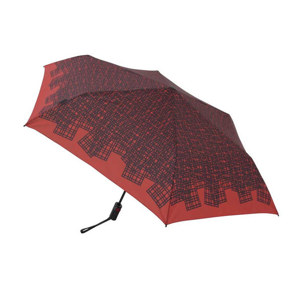 Knirps×Nuno Leaf Pattern Foldable Umbrella