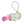 Load image into Gallery viewer, Disney Tangled 15th Anniversary Pascal Plush Keychain

