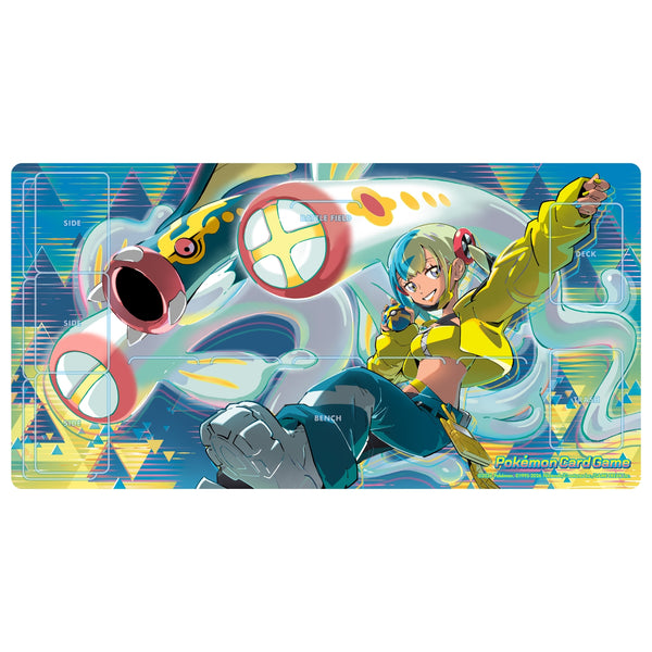Pokemon Trading Card Game Rubber Playmat – Kanarii & Mega Eelektross
