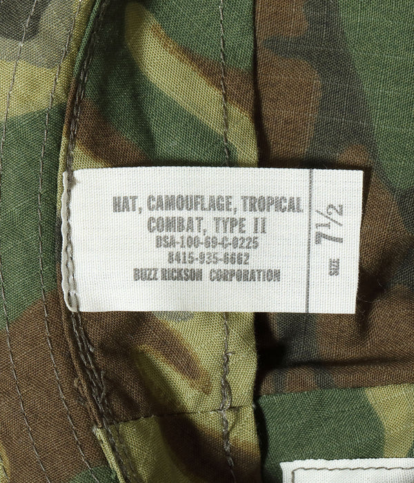 Lot No. BR02853 ERDL CAMOUFLAGE BONNIE HAT - detail