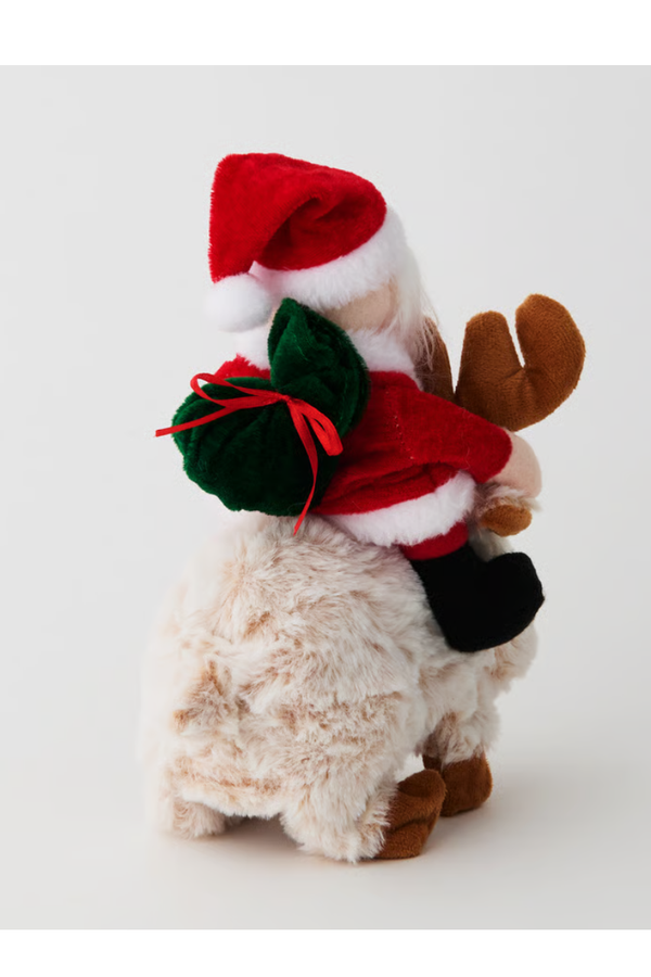 KIKA Riding Santa Claus Christmas Decoration