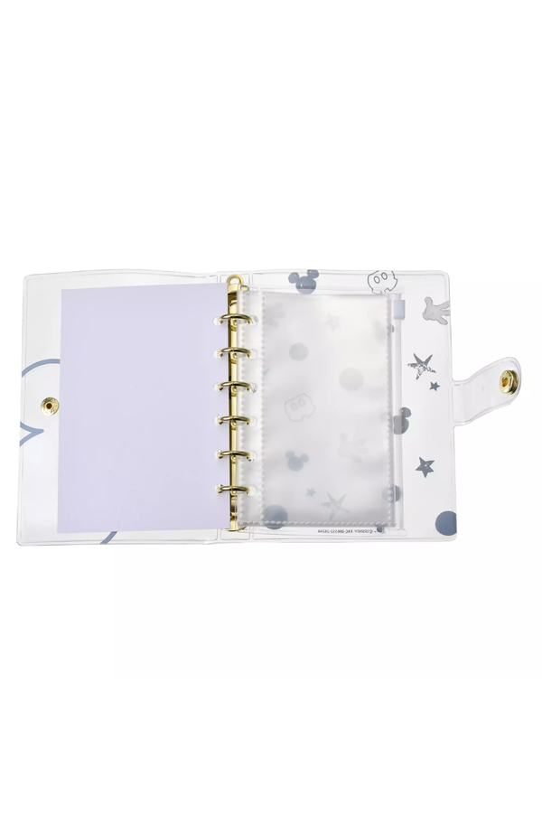 Disney Mickey Mouse 6-Ring Sticker Binder with Clear Cover