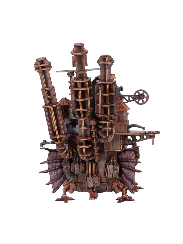 Howl’s Moving Castle Ki-Gu-Mi Wooden 3D Puzzle Color Version