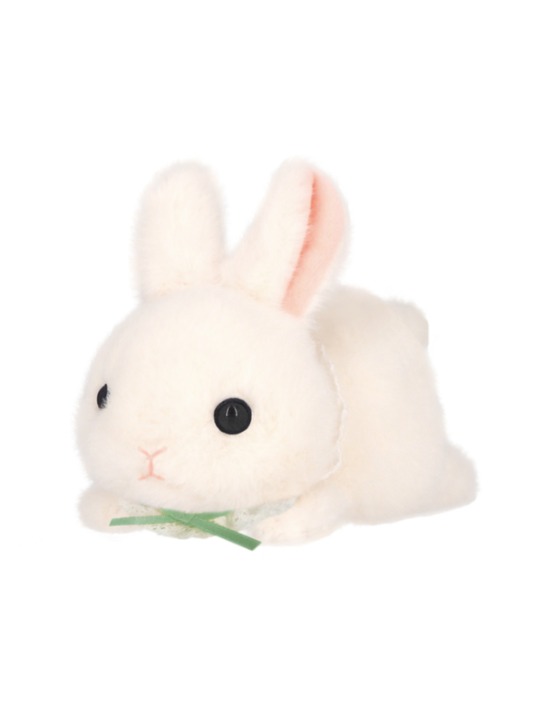 Chimoshi Rabbits White Bunny Plush Toy (crawling posture)