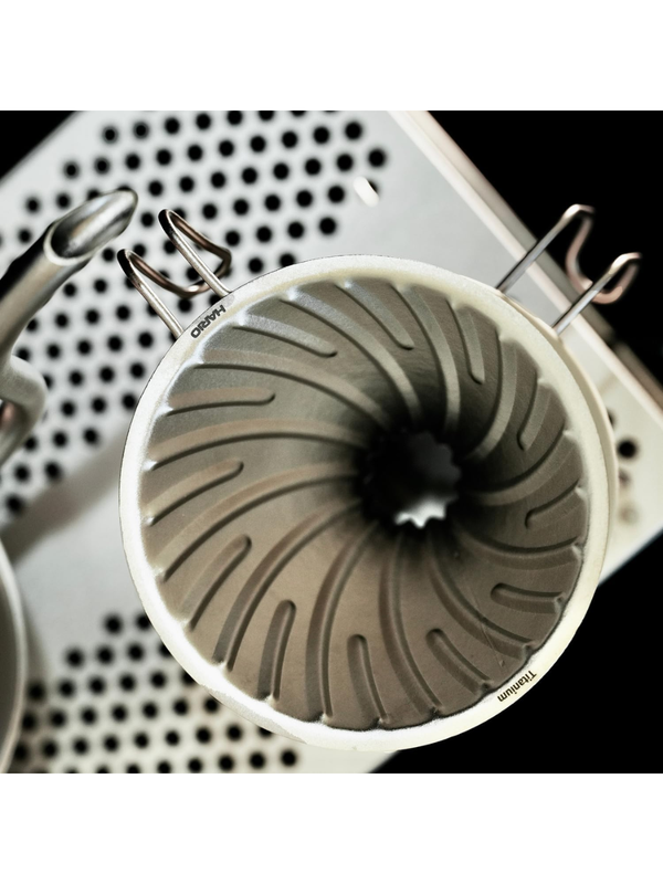 HARIO V60 Titanium Coffee Dripper VDTI-02-TSV