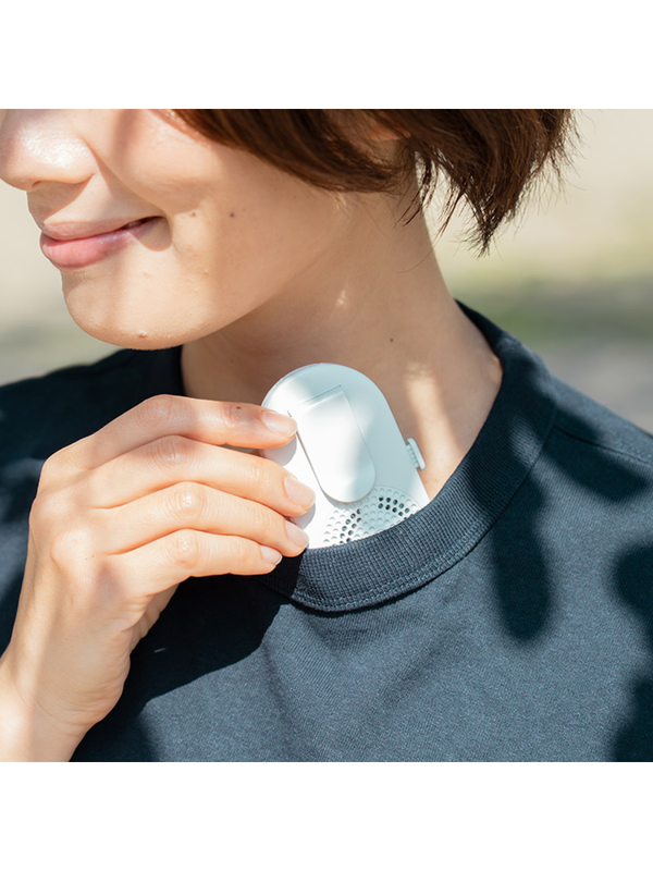 PRISMATE Hands-Free Collar Clip Fan