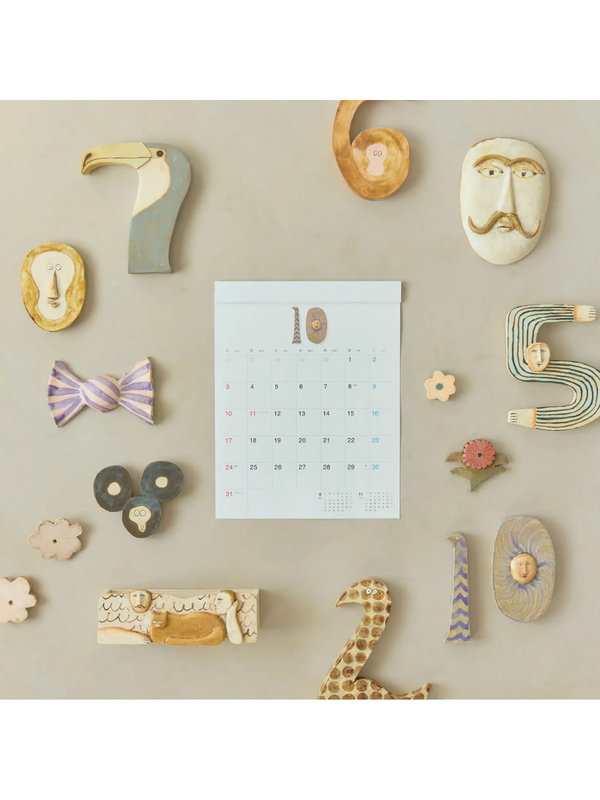 Hobonichi Whiteboard Calendar 2027 Medium Size