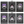 Load image into Gallery viewer, Kuromi All-Black Fashion Mode A6 Binder
