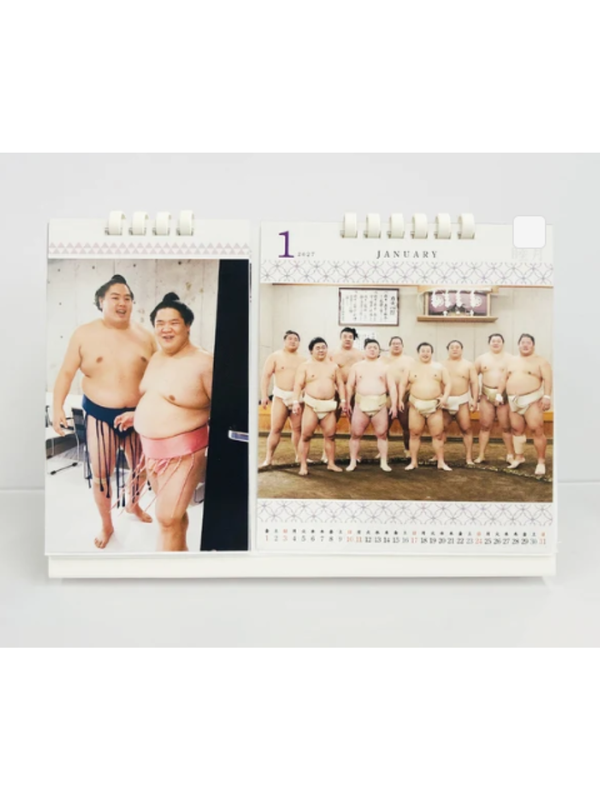 Sumo Biyori 2027 Japanese Sumo Wrestler Desk Calendar