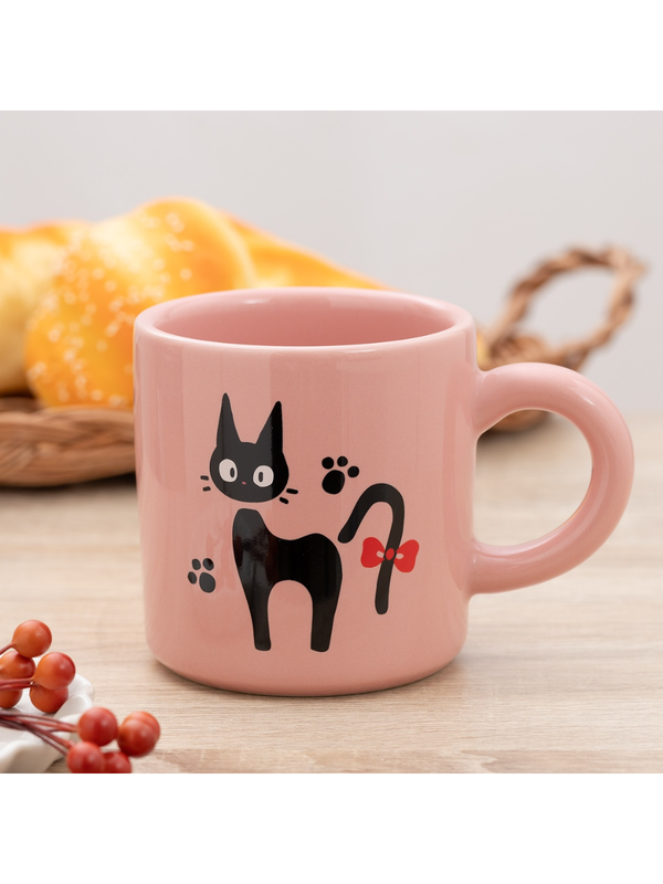 Kiki's Delivery Service Jiji Mug (Pink)