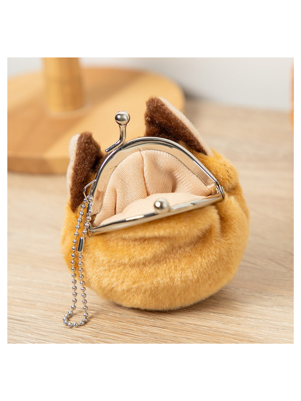 My Neighbor Totoro Catbus Mini Coin Purse with Ball Chain