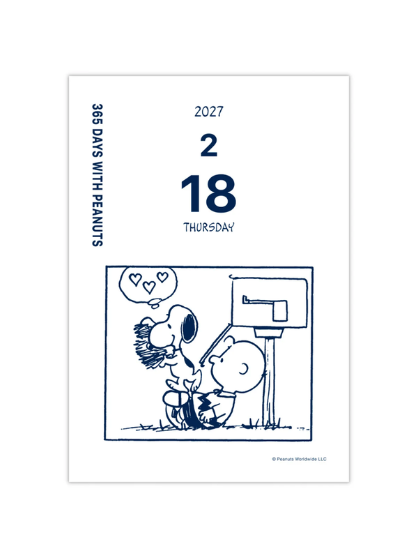 Snoopy 2027 Daily Tear-Off Calendar No. 6