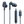 Load image into Gallery viewer, Audio-Technica ATH-CKS330NC Active Noise Cancelling Wired Earphones
