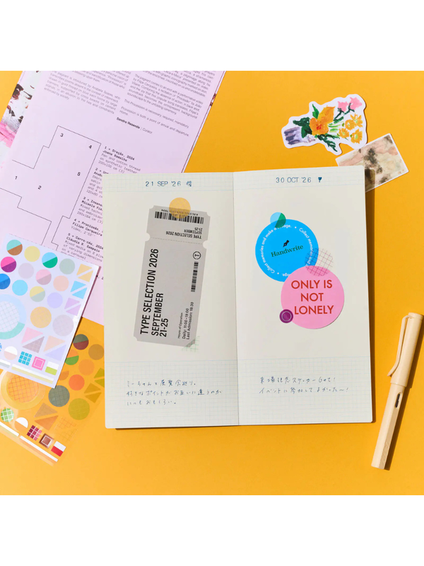 Hobonichi collect & collage DECO Decorative Stickers
