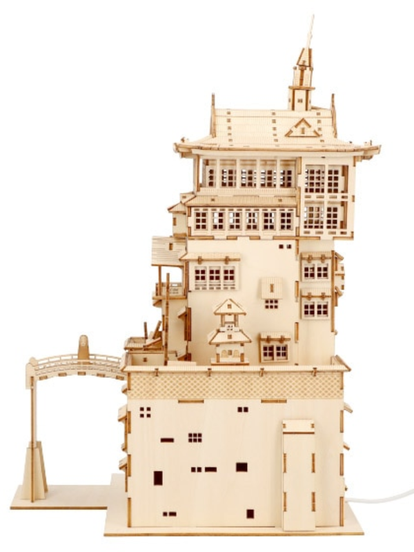 Spirited Away Yubaba’s Bathhouse Wooden 3D Puzzle