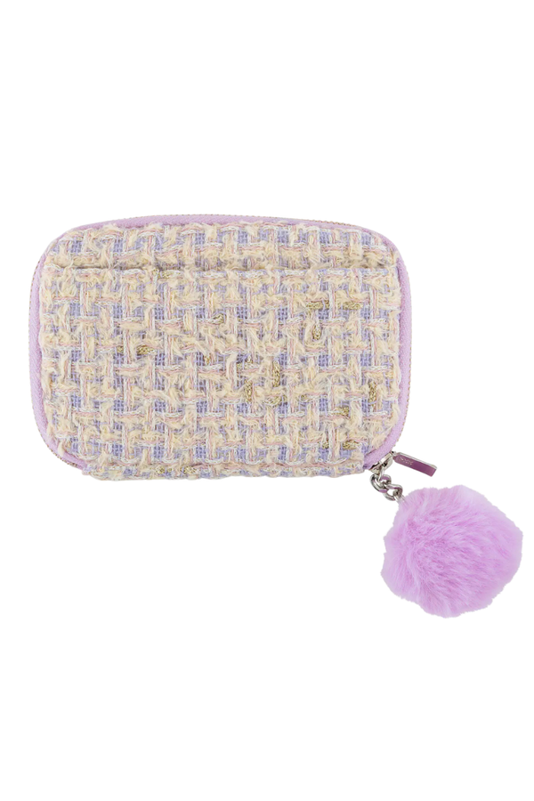 Hobonichi Techo Small Drawer Pouch Pocket – Iwate Homespun Pom-Pom Tweed