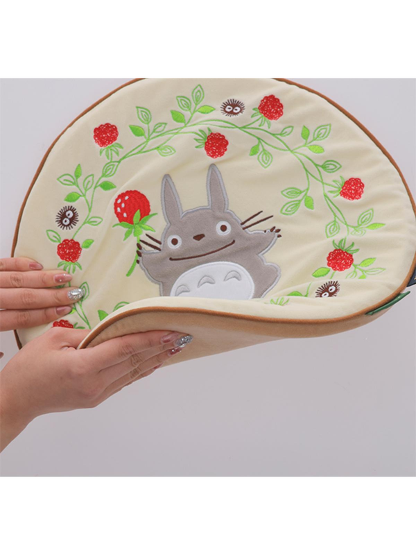 Totoro Strawberry Wreath Seat Cushion Round Chair Pad 35cm