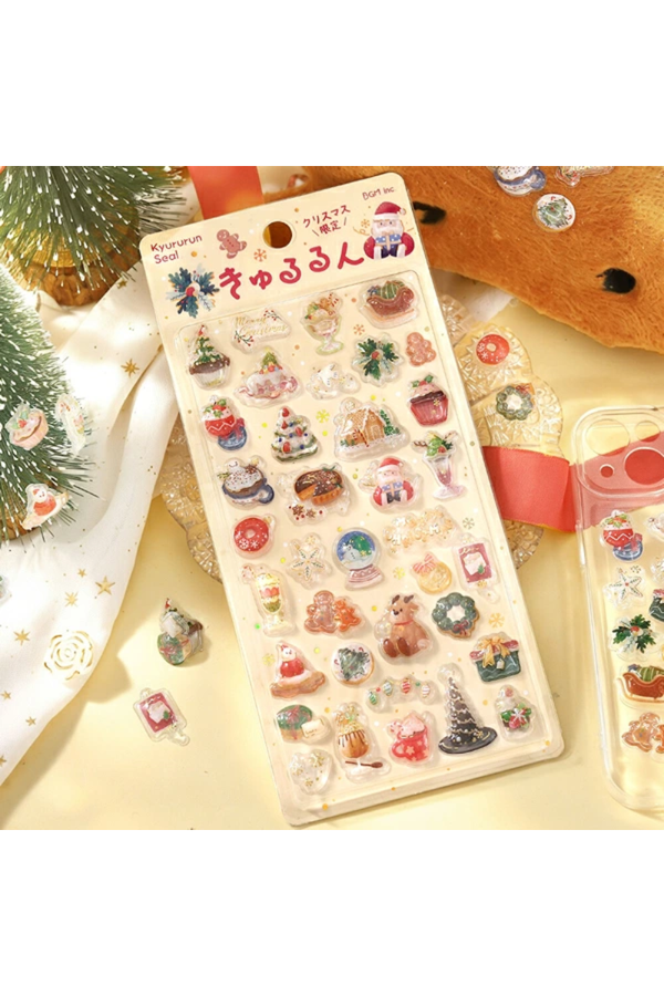 BGM Kyururun Christmas Stickers 2026 Limited Edition