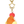 Load image into Gallery viewer, Kirby Mini Plush Mascot Keychain Waddle Dee Apple
