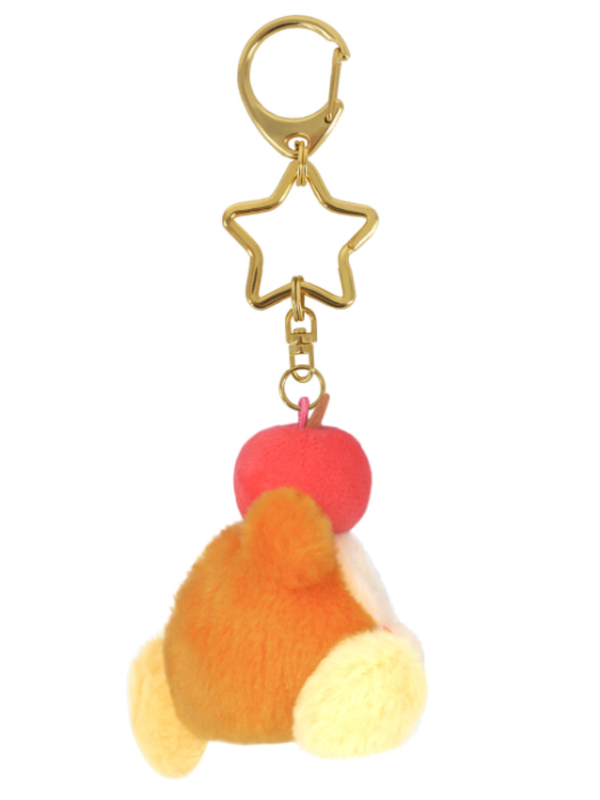 Kirby Mini Plush Mascot Keychain Waddle Dee Apple