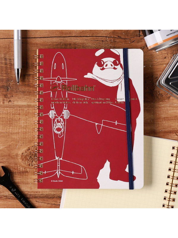 Porco Rosso Rollbahn Notebook L Size