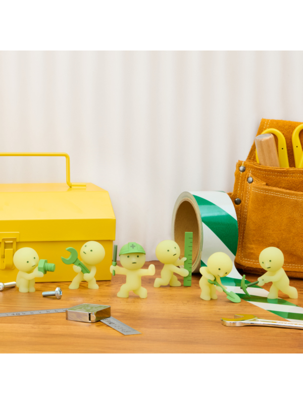 SMISKI Construction Series Glow-in-the-Dark Blind Box Figure--【Pre-Order】