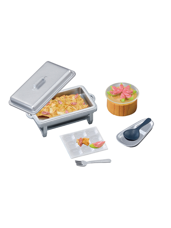 Luxury Mini Hotel Buffet Figure Set – Petit Hotel Buffet (8 Types, Box of 8)