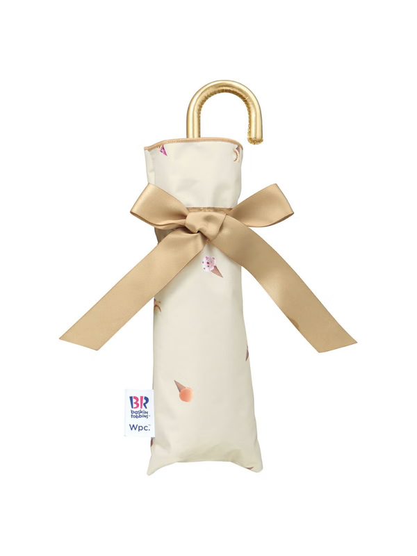 Baskin-Robbins x Wpc Mini Folding Sun Umbrella Ice Cream Pattern
