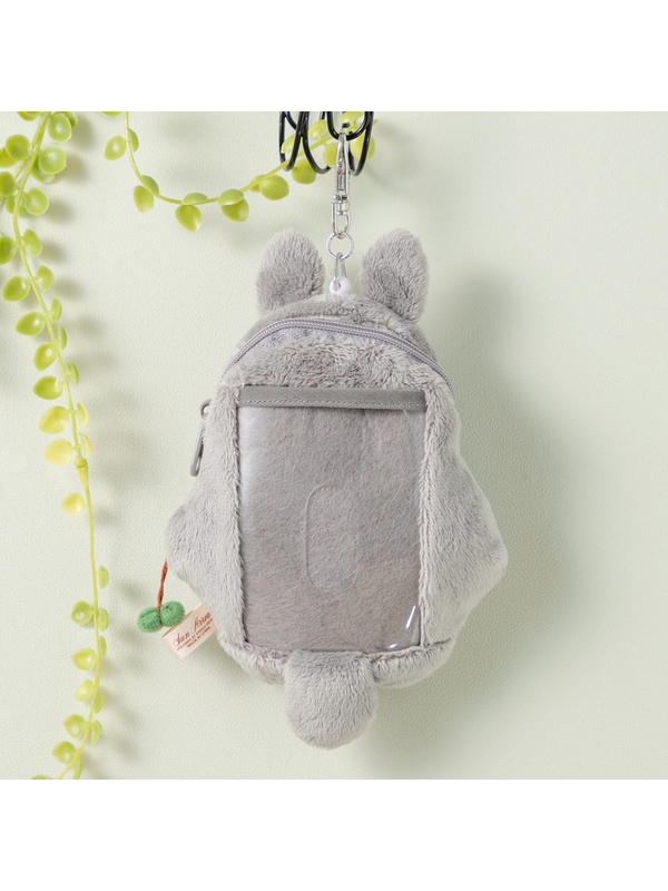 My Neighbor Totoro Retractable Pass Case Plush Card Holder
