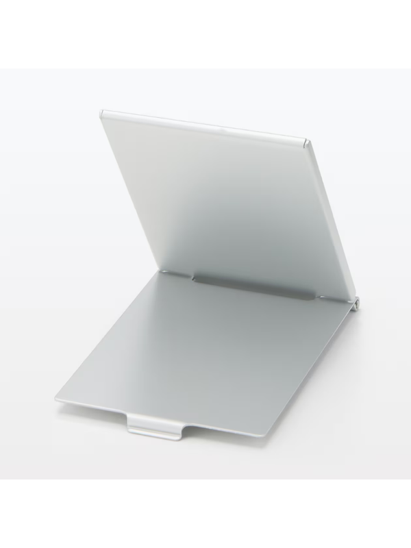 MUJI Aluminum Folding Mirror Portable Compact