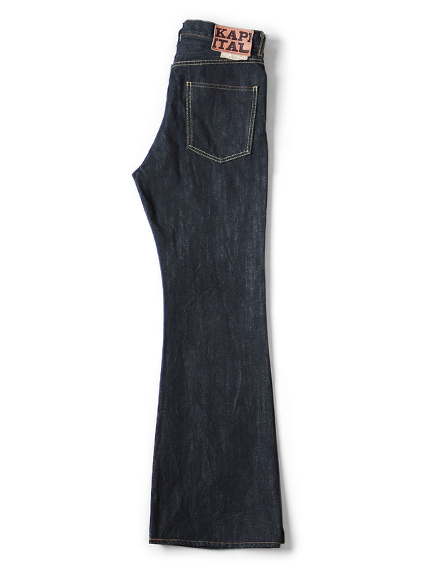 Kapital 14oz denim 5-pocket OKABELLBO Pants