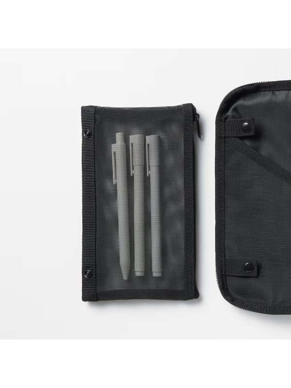 MUJI Notebook Cover with Detachable Pen Case