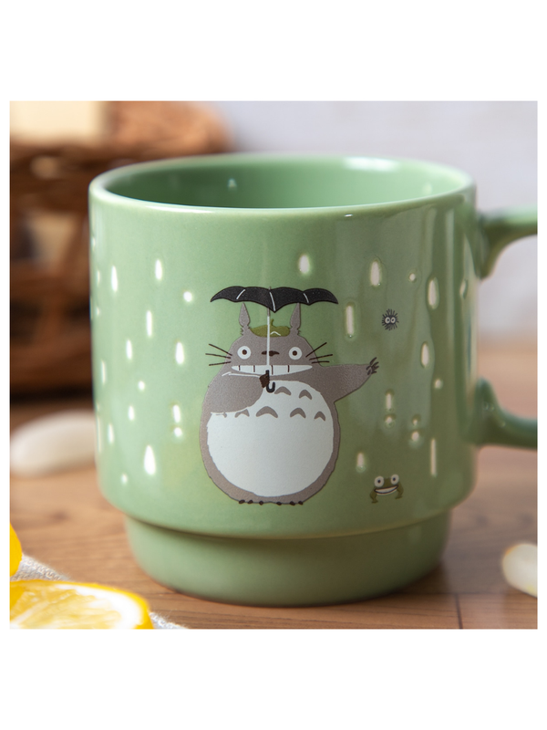 My Neighbor Totoro Embossed Mug Rain Drop