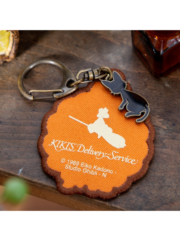 Kiki’s Delivery Service Embroidered Keychain Bread Wreath